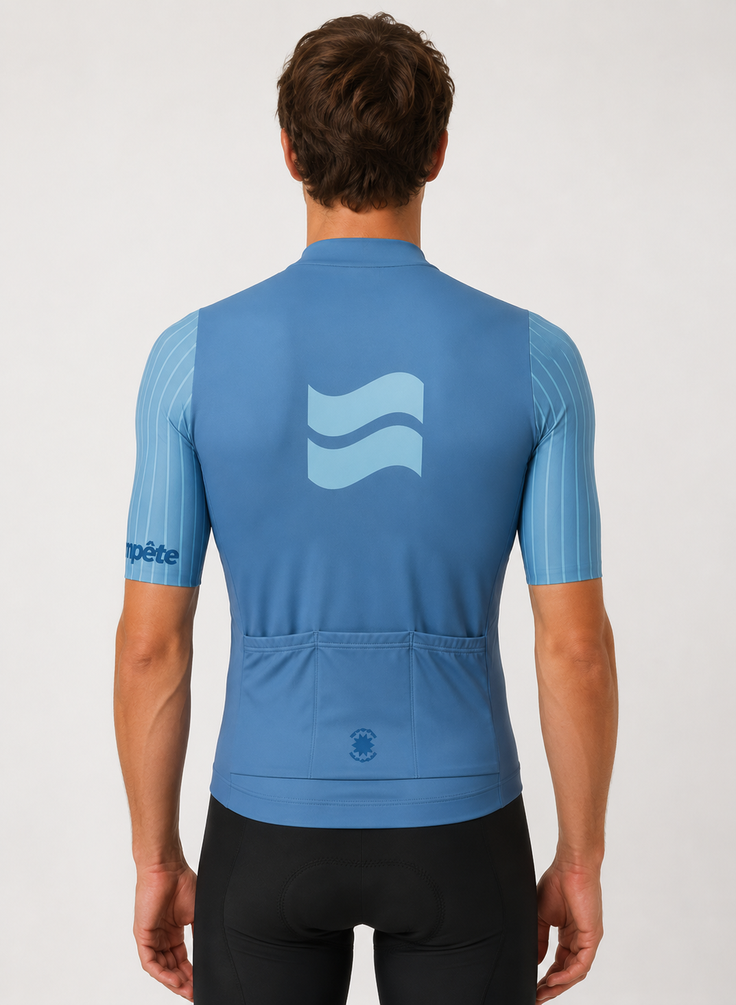 Jersey de dos de la collection Brouillarta pour homme de la marque Tempete cycling